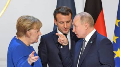Меркель зовет Путина на встречу с лидерами стран ЕС: «И Макрон поддержал»