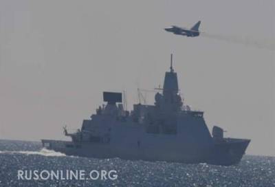СРОЧНО: Британский эсминец нарушил границы РФ. Открыт огонь с моря и воздуха