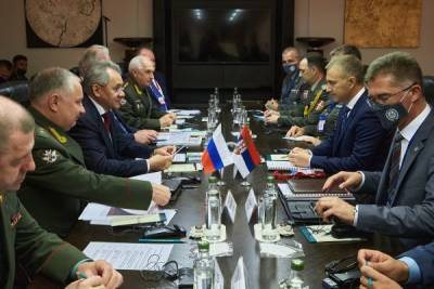 Оборонные ведомства Сербии и России проведут в 2021 году 91 совместное мероприятие