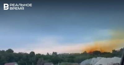 В МЧС прокомментировали появление рыжего дыма над пороховым заводом в Казани