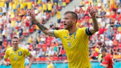 Украина впервые в истории вышла в плей-офф чемпионата Европы по футболу