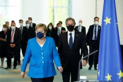 Блинкен во время визита в Европу обсудил с Меркель «Северный поток – 2»