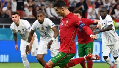 Португалия и Франция закончили групповой этап Евро-2020 результативной ничьей