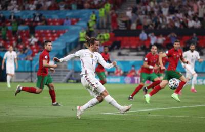 Криштиану Роналду - Карим Бензема - Португалия - Португалия — Франция 2:2 видео голов и обзор матча Евро-2020 - sport.bigmir.net - Португалия