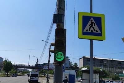 В Улан-Удэ появились «эмоциональные» светофоры