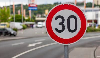 Большинство граждан поддержали локальное снижение скорости до 30 км/ч