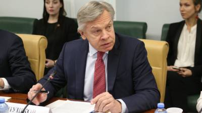 Сенатор Пушков отреагировал на истерику Киева после инцидента с британским эсминцем