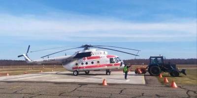 СК устанавливает обстоятельства аварийной посадки вертолета санавиации под Новосибирском