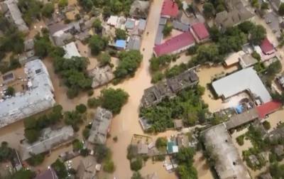 На видео показали последствия паводков в Крыму
