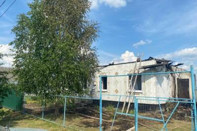 В Тверской области из-за проводки сгорел дом