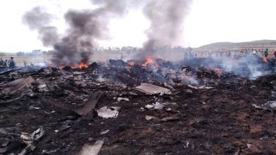 Повстанцы сбили транспортный самолет ВВС Эфиопии