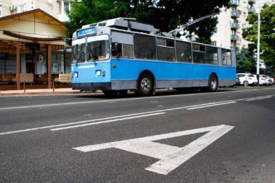 Ещё на 4 участках краснодарских улиц появятся выделенные полосы для общественного транспорта