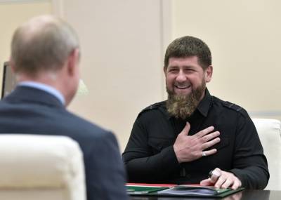 Путин посоветовал Кадырову вновь идти на выборы главы Чечни