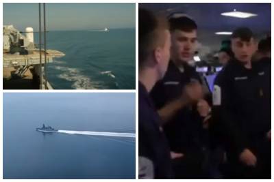 "Огонь" РФ по британскому эсминцу: BBC показало видео изнутри корабля