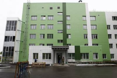 Строительство новой инфекционной больницы в Новокузнецке завершили на 95%