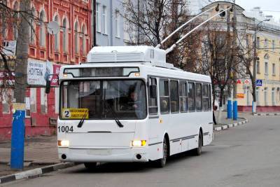 В Брянске обнаружили 7 неисправных троллейбусов