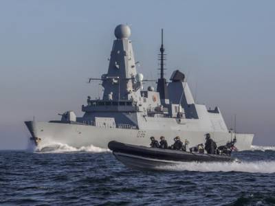 BBC опубликовало видео с борта британского эсминца во время инцидента у оккупированного Крыма