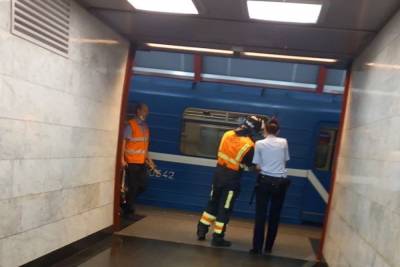 В петербургском метро скончалась упавшая под поезд женщина
