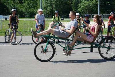 В Тамбове прошёл велофестиваль «Солнце на спицах»