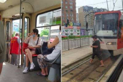 В Киеве водитель трамвая потерял сознание прямо во время движения, температура в кабине достигала +47 градусов