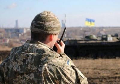 В зоне ООС получил ранение украинский боец