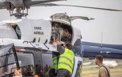Полиция получила четвертый французский вертолет