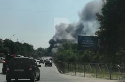 Пожар на теплотрассе в Рязани потушен