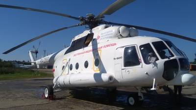 Вертолет санавиации Ми-8 совершил аварийную посадку под Новосибирском
