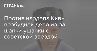 Против нардепа Кивы возбудили дело из-за шапки-ушанки с советской звездой