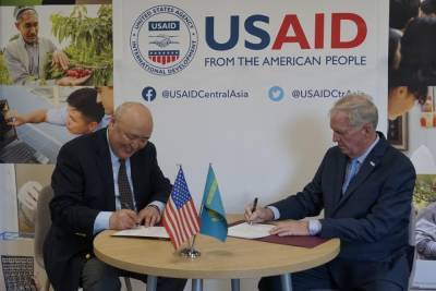 KazAID и USAID подписали меморандум о взаимопонимании по вопросам сотрудничества в сфере официальной помощи развитию