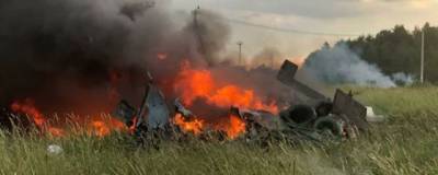 В Ленинградской области три человека погибли из-за падения вертолета