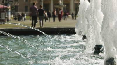 Во Франции полицейские помогли женщине выловить почти 45 тыс. евро из фонтана