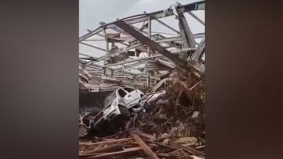 ЧП. В Чехии торнадо разрушил четыре села
