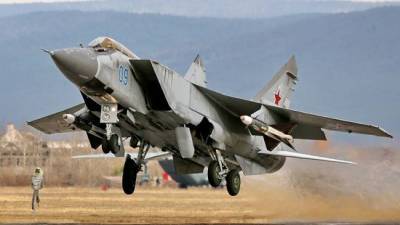 В Сирию прибыли истребители МиГ-31К, которые могут применять гиперзвуковые ракеты