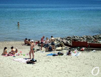 Температура морской воды в Одессе 25 июня: море вполне «пляжное»