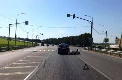 ДВа мотоциклиста травмированы в ДТП в Липецкой области