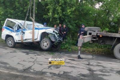 СК возбудил уголовное дело после смерти новосибирского автоинспектора в ДТП
