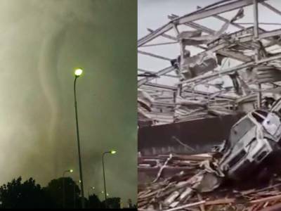 Смертоносный торнадо обрушился на Чехию: три человека погибли, сотни пострадали