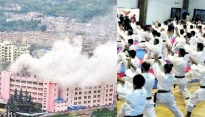 Жертвами пожара в Китае стали десятки воспитанников школы боевых искусств