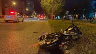 В Челябинске мотоциклист погиб, пытаясь скрыться от ГИБДД