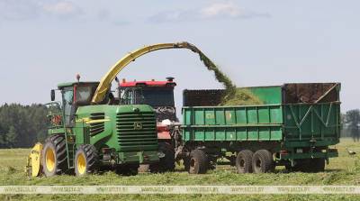 Сельхозорганизации Беларуси завершают массовую уборку многолетних трав первого укоса