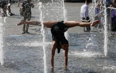 В Киеве жара побила рекорд за сто лет