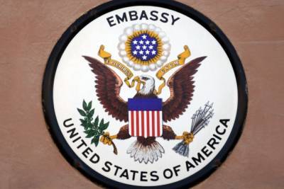 На территорию посольства США в Москве попытался пробраться мужчина
