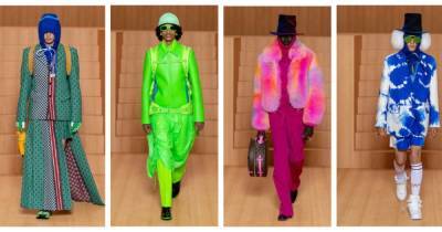 Платья, юбки и меховые наушники: Louis Vuitton представил мужскую коллекцию весна-лето 2022