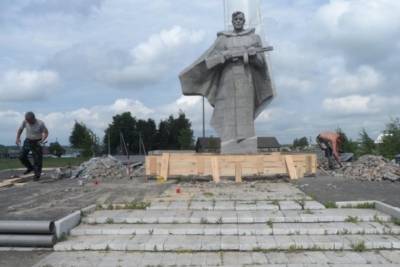 В Пичаевском районе началось строительство мемориала «Аллея героев»