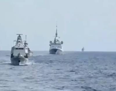 Эсминец USS Laboon переходит из Чёрного моря в Средиземное