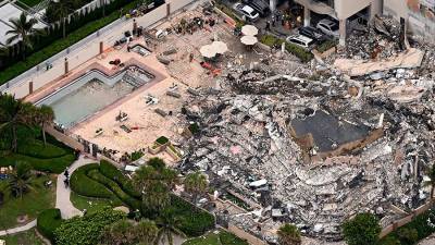 Во Флориде после обрушения дома числятся пропавшими 159 человек