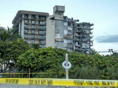 Обрушение дома в Майами. Число погибших увеличилось, почти 160 человек пропали безвести