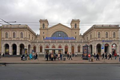В Петербурге продезинфицировали Балтийский вокзал