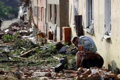 В Чехии мощнейший торнадо сровнял с землей деревни